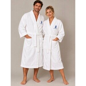 Vintage Ritz-Carlton Heavyweight Terry Cloth Robe – Unisex One Size Made in USA